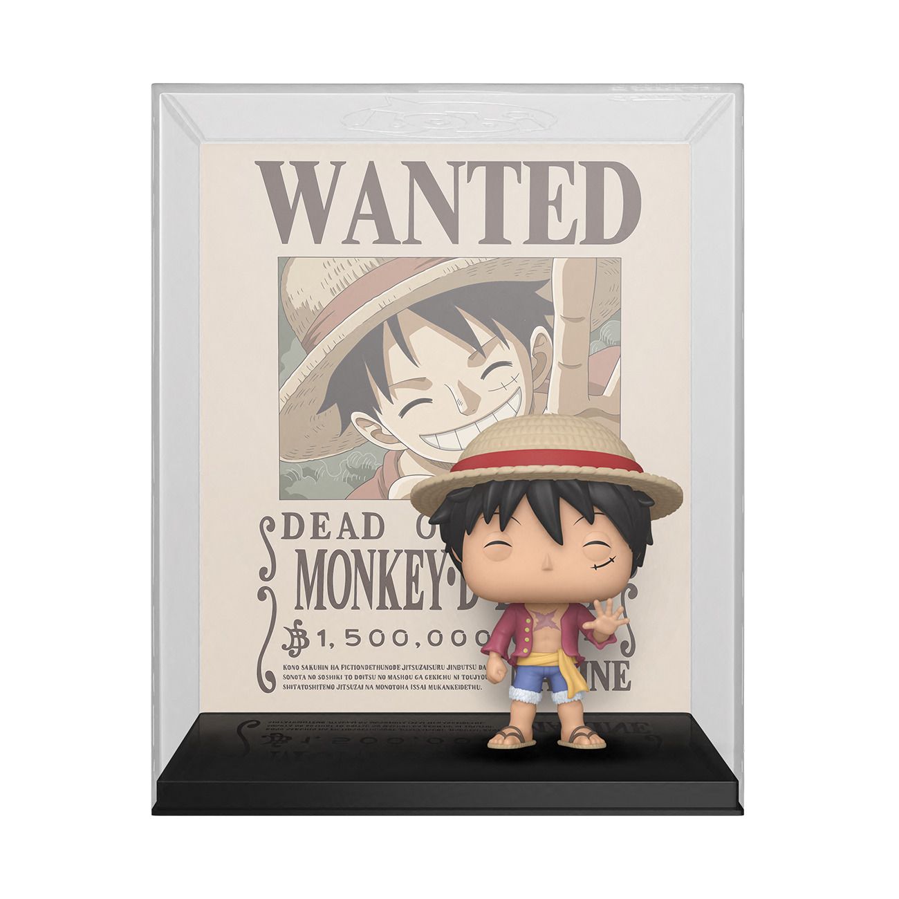 Funko Pop One Piece - Monkey D. Luffy NYCC 2023 Comic Con Sticker 9”x7” Sealed