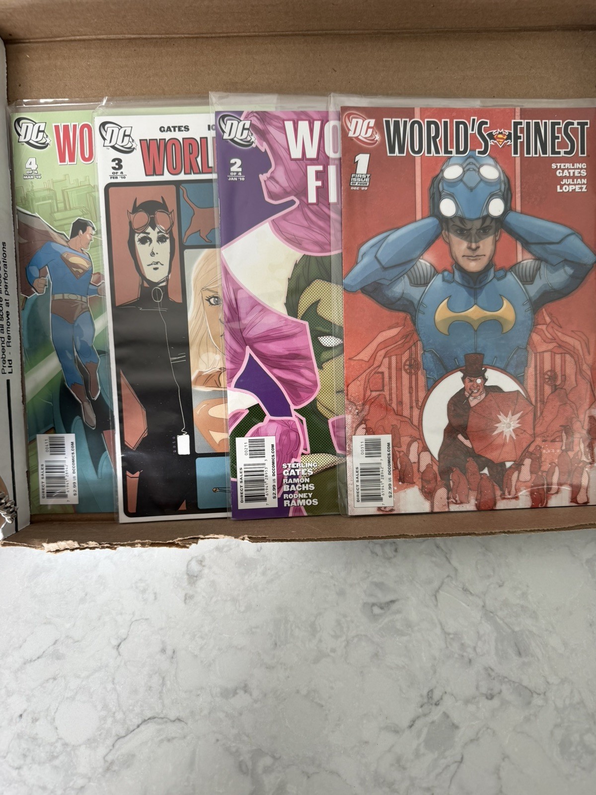 Worlds Finest 1-4 Complete Set DC Comics 2009 Open Offers