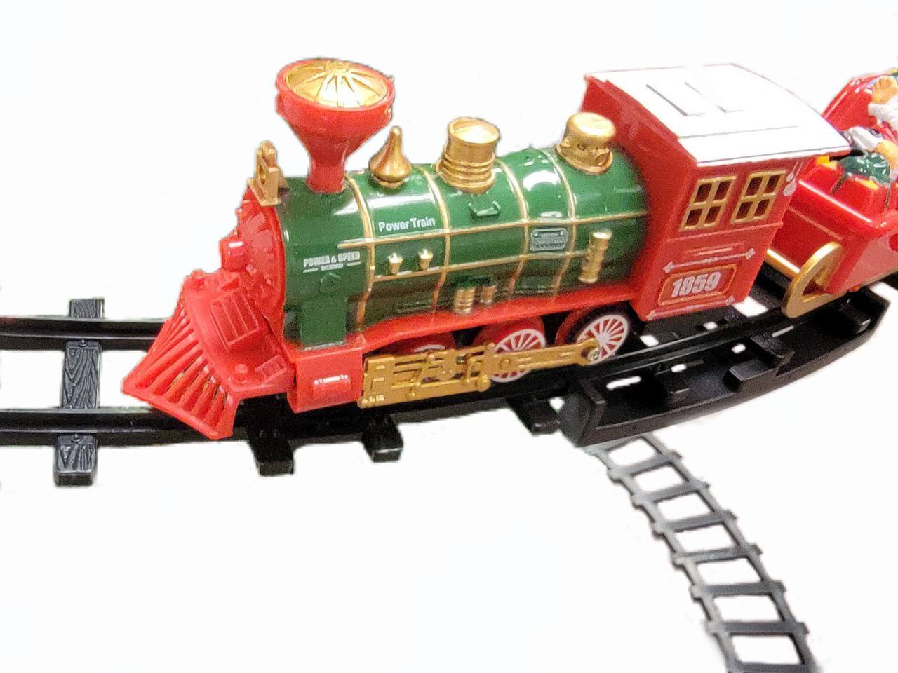 Wizardi Christmas Train with Christmas Tree Stand F07M4-35-W268