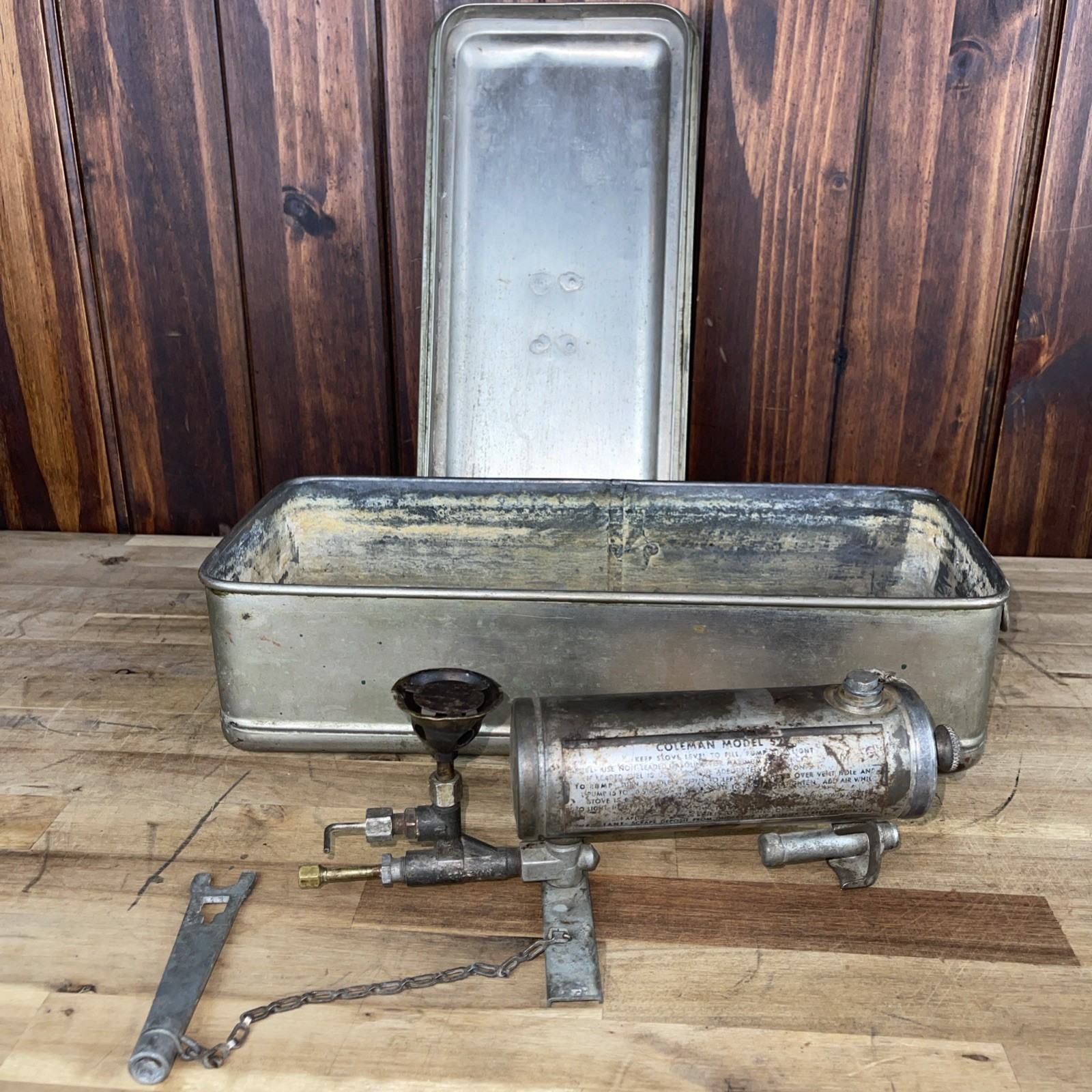 Vintage WW II Military Medical Gas Stove Coleman Model 527 With Box Vintage WW II Military Medical Gas Stove Coleman Model 527 With Box