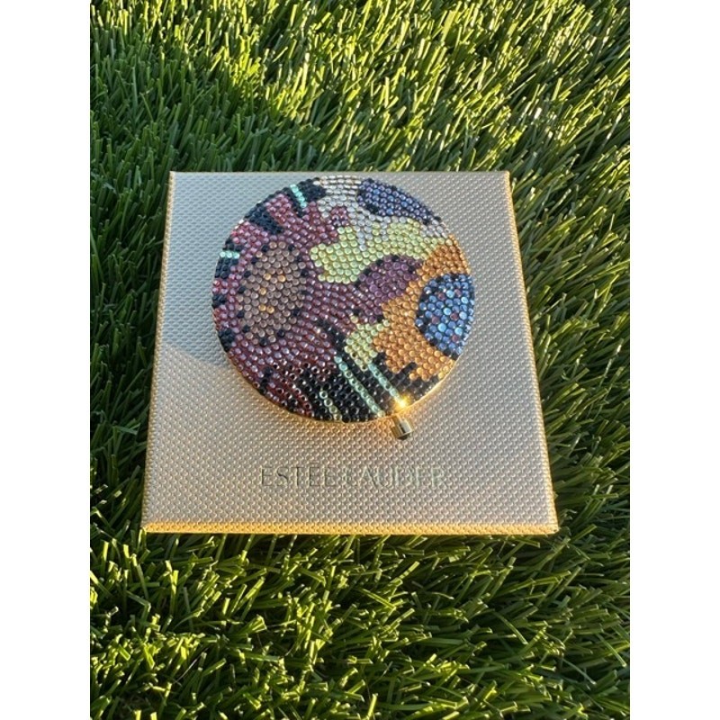 BEST ESTEE LAUDER by JUDITH LEIBER 2004 SPARKLING FLOWERS POWDER COMPACT NIB BEST ESTEE LAUDER by JUDITH LEIBER 2004 SPARKLING FLOWERS POWDER COMPACT NIB