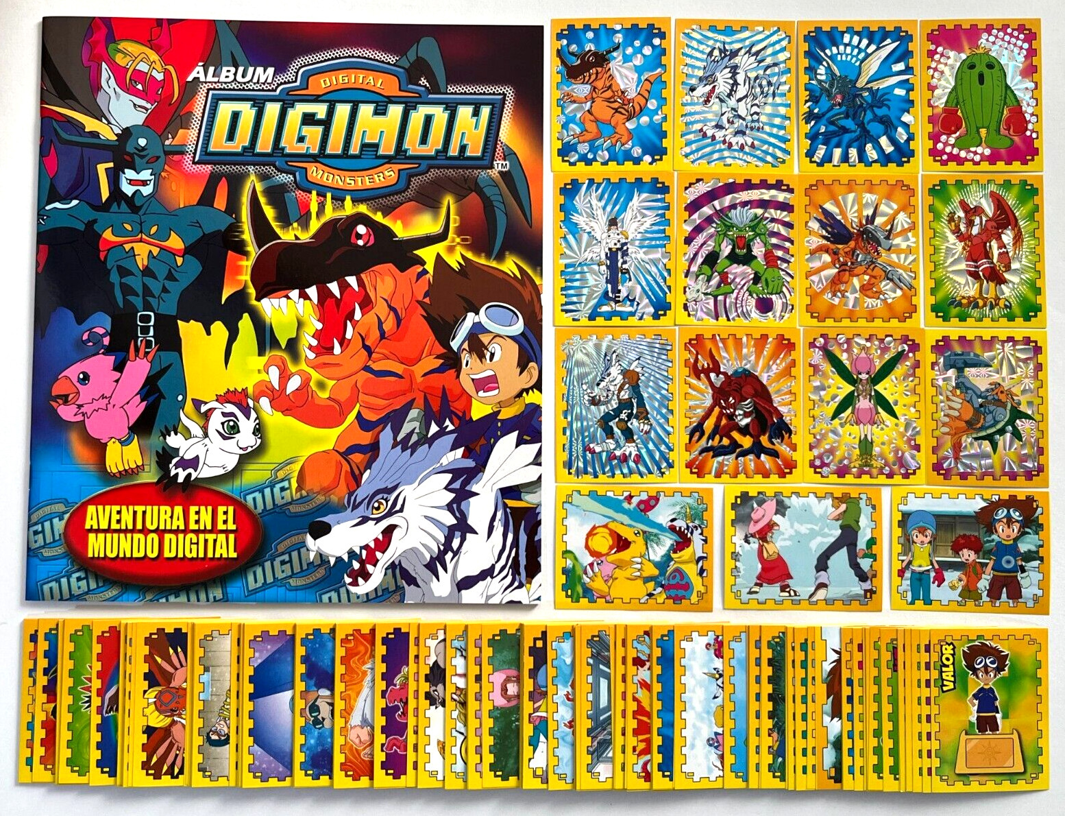 ALBUM DIGIMON ADVENTURE Navarrete - Full Set 232/232 Sticker Peru 2022 Reedition ALBUM DIGIMON ADVENTURE Navarrete - Full Set 232/232 Sticker Peru 2022 Reedition