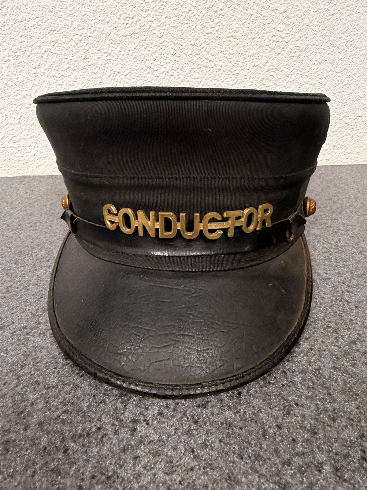 Vintage Railroad Conductor Hat The Hub Schneider's Oakland M1895 Style Cap SZ 7 Vintage Railroad Conductor Hat The Hub Schneider's Oakland M1895 Style Cap SZ 7