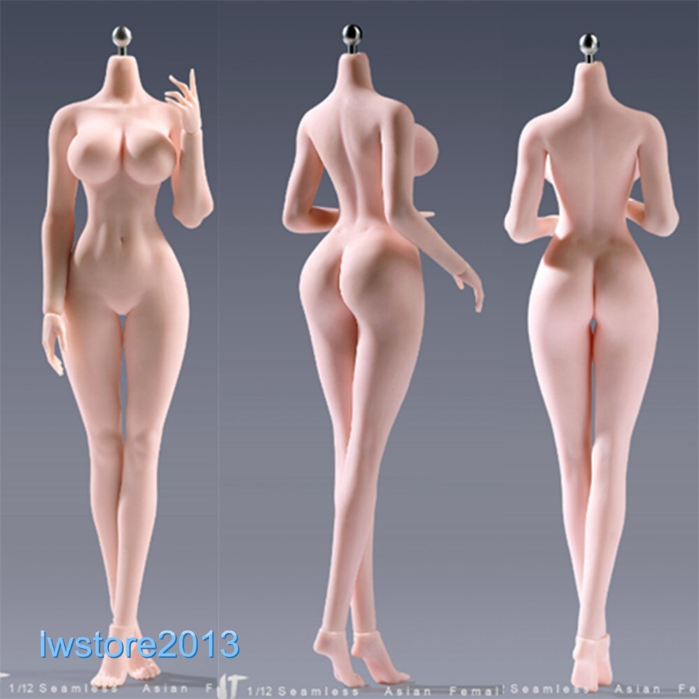 US ANT 1:12 N306B Pale Large Bust Plump Hip 6" 6 inch Female Action Figure Body US ANT 1:12 N306B Pale Large Bust Plump Hip 6" 6 inch Female Action Figure Body