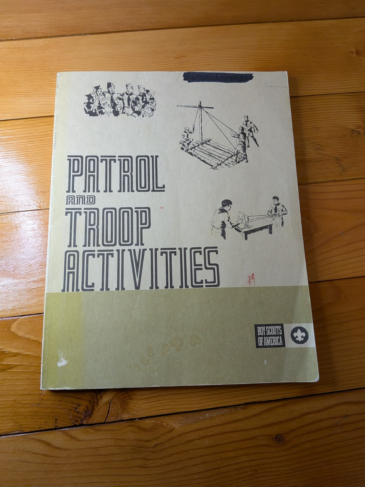Vintage 1979 Patrol and Troop Activities Boy Scouts of America BSA Manual No 654