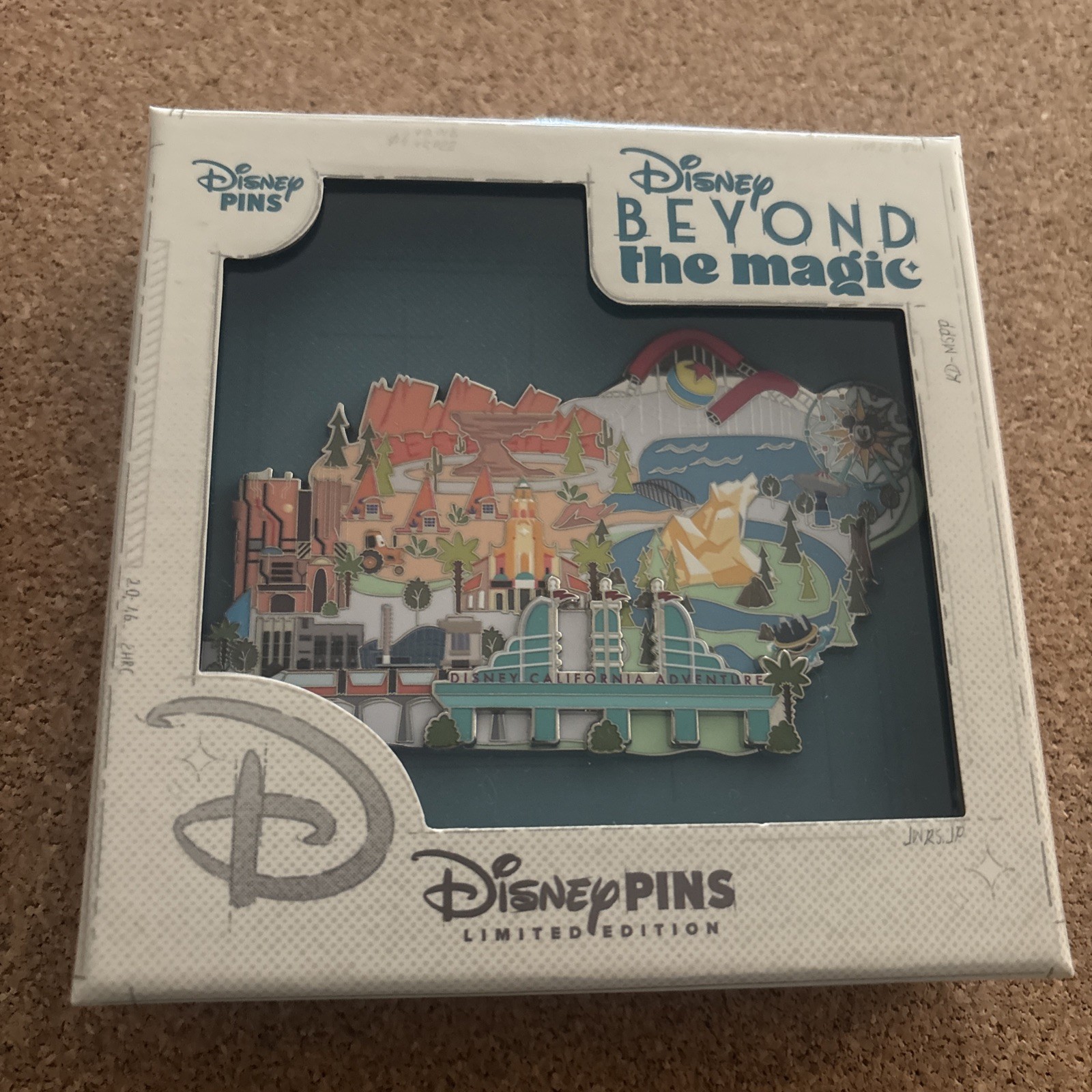 1600 Click Pin Disney D23 Expo 2026 Beyond the Magic Disney DCA Map Pin - LE300 for ...