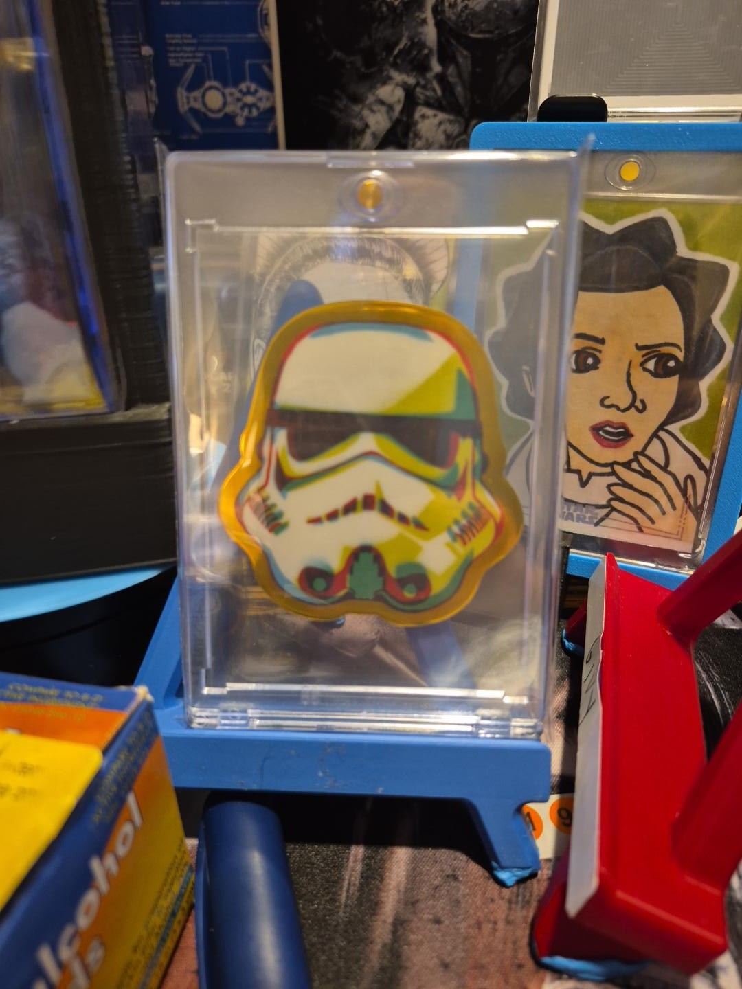 2026 Topps Chrome Star Wars Stormtrooper Command Helmet Gold /50 Card #SC 2026 Topps Chrome Star Wars Stormtrooper Command Helmet Gold /50 Card #SC