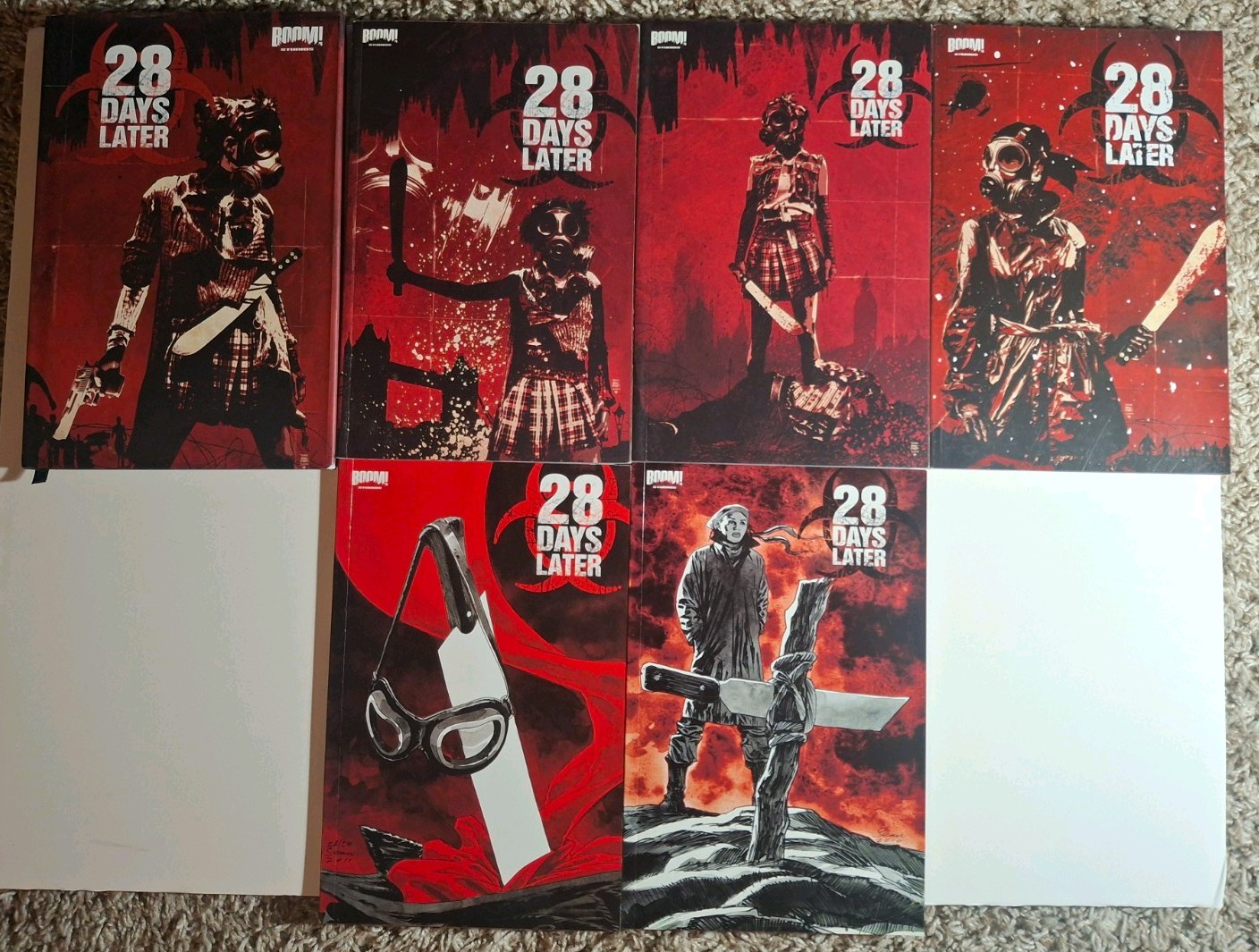 28 Days Later Comic Series Complete Set Vol 1-6 Hardcover Vol 1 First Printing 28 Days Later Comic Series Complete Set Vol 1-6 Hardcover Vol 1 First Printing