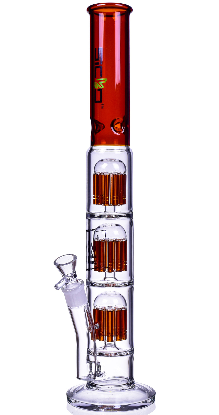 THICK Sicko™ 20" Triple Tree Perc TALL Bong HEAVY Glass Water Pipe HOOKAH *USA*