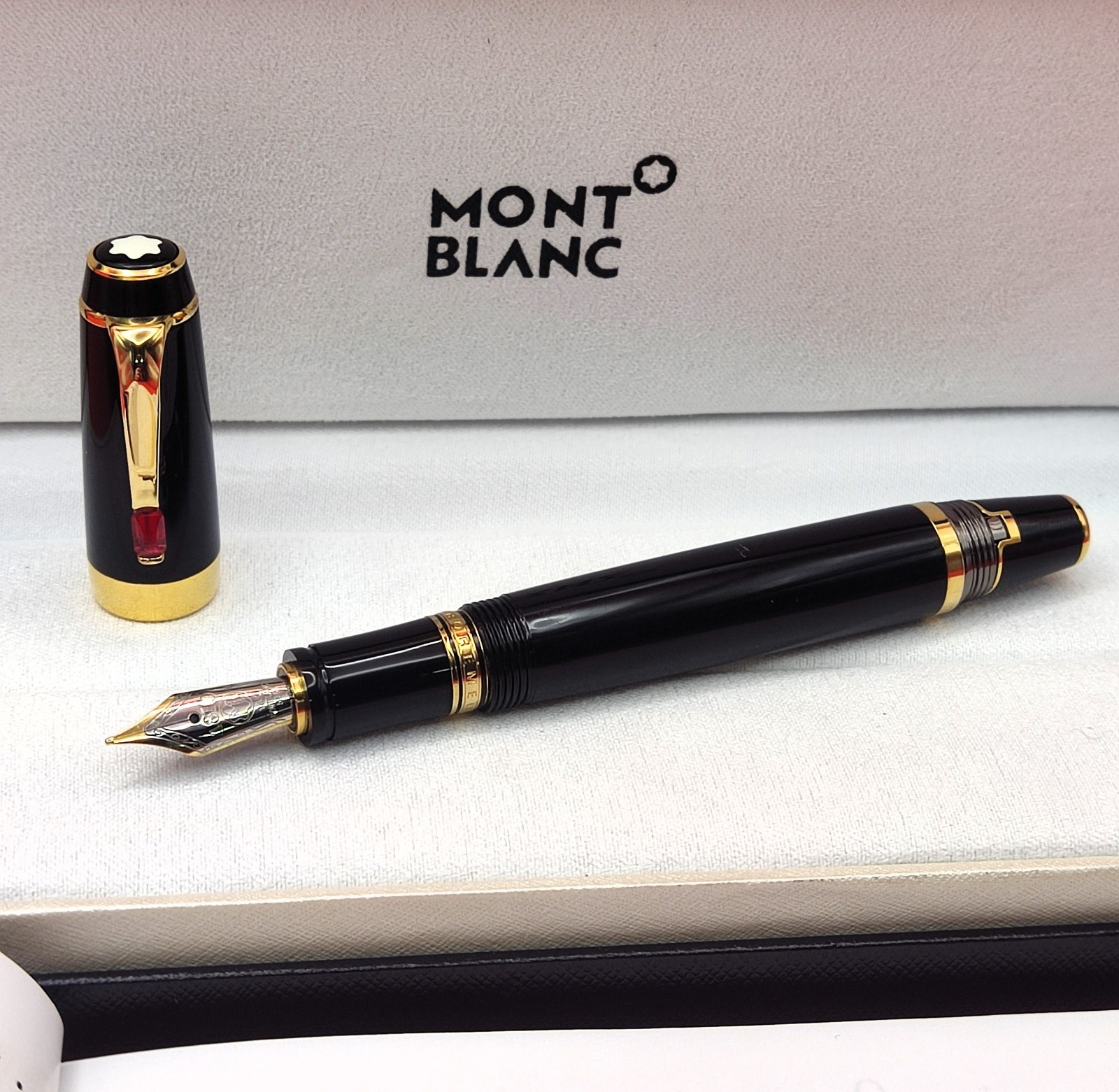 Premium Montblanc Boheme Retractable Nib Special Edition Fountain Pen With Box Premium Montblanc Boheme Retractable Nib Special Edition Fountain Pen With Box