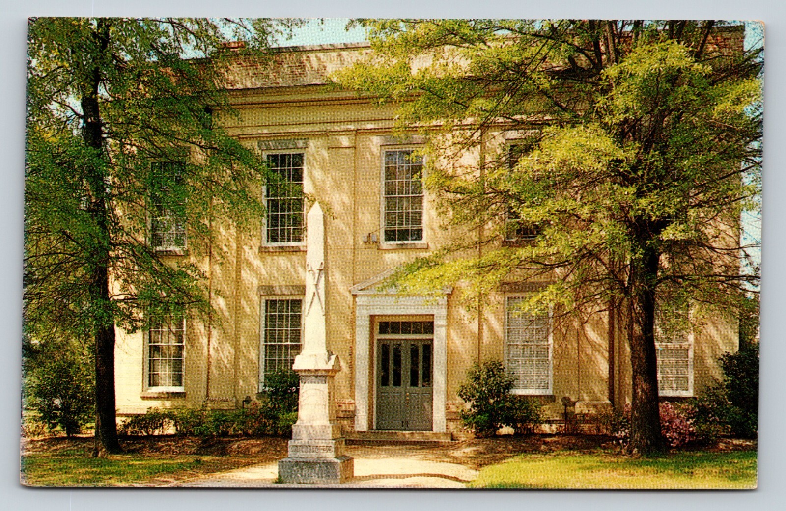 Thomson Georgia GA McDuffie County Courthouse VINTAGE Scenic South Postcard Thomson Georgia GA McDuffie County Courthouse VINTAGE Scenic South Postcard