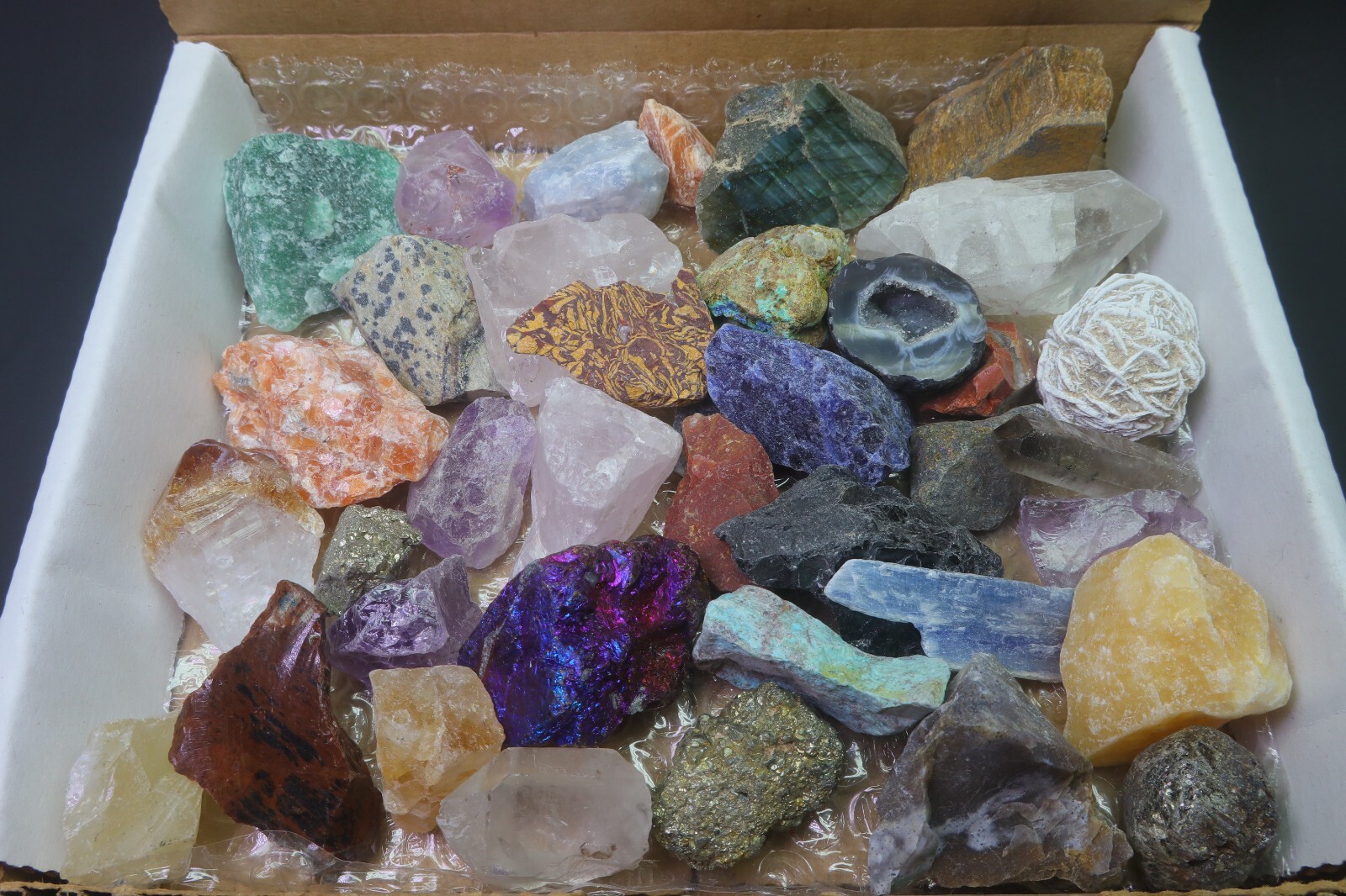Crafters Collection 1 Lb Natural Crystals Mineral Specimens Mixed Gemstones Crafters Collection 1 Lb Natural Crystals Mineral Specimens Mixed Gemstones