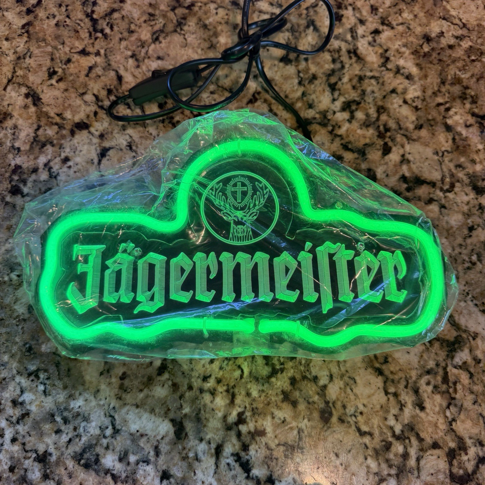 Jagermeister German Neon Sign Light 3D Carved Bar Pub Beer Lamp Queen Sense Jagermeister German Neon Sign Light 3D Carved Bar Pub Beer Lamp Queen Sense