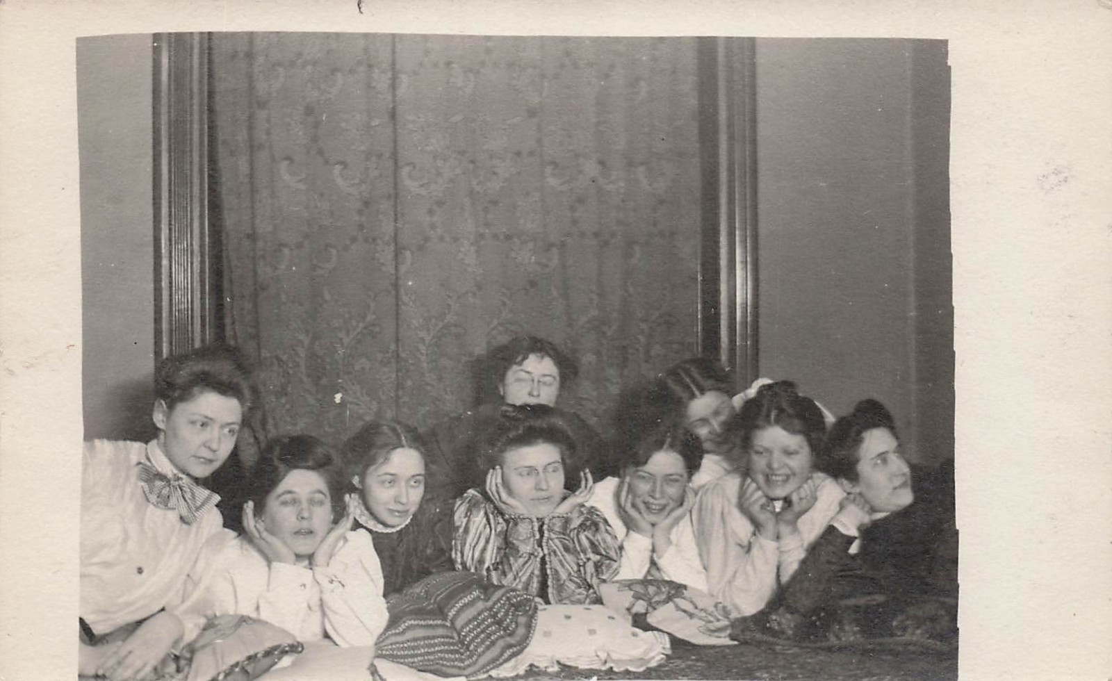 Cordelia Stone Urbana Photo University of Illinois Sorority Women Postcard J76