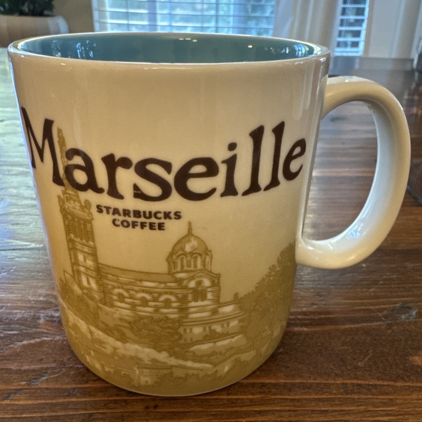 Starbucks MARSEILLE Coffee Mug 2010 France Excellent Collector Series NWOT