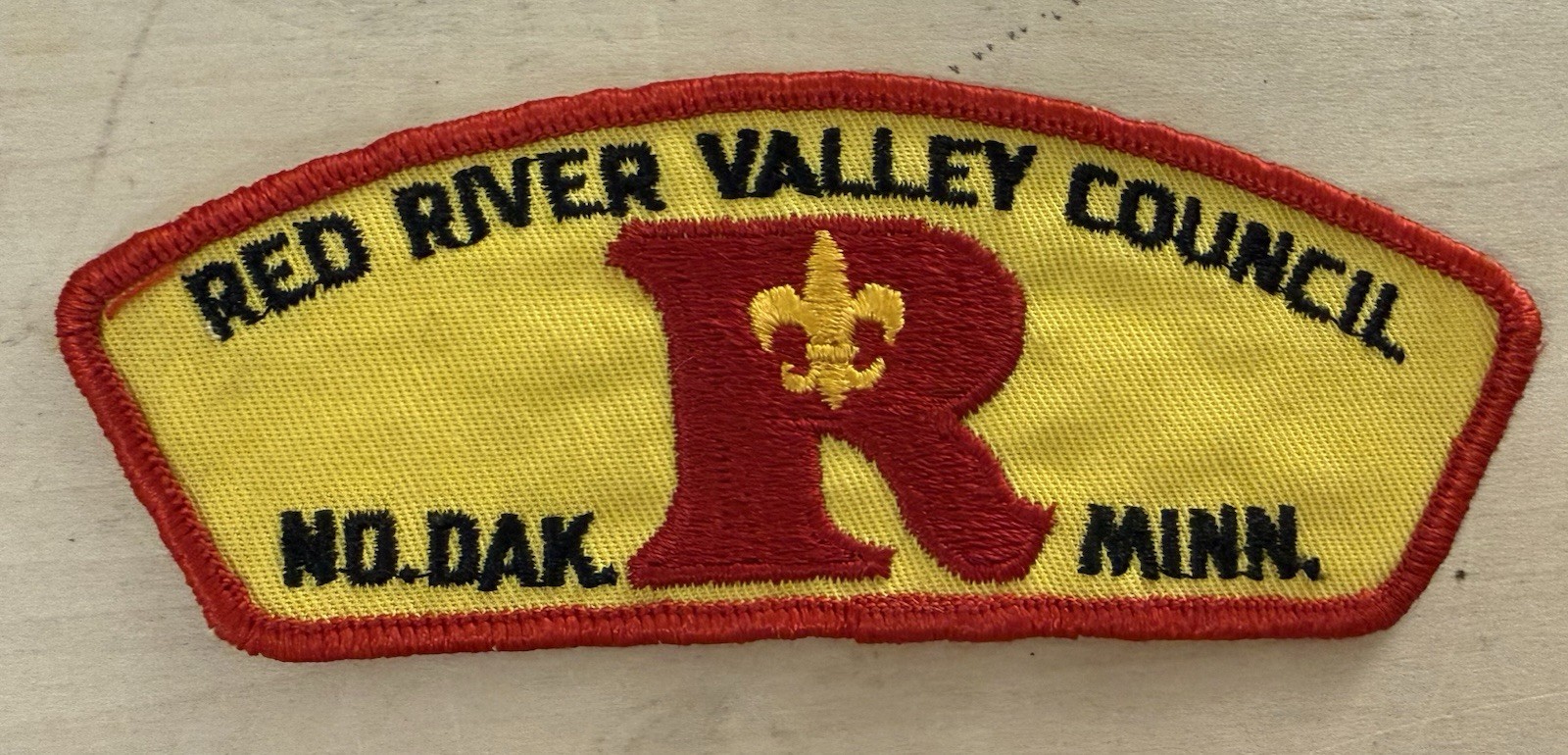 Vtg Red River Valley Council CSP T1 First Issue Patch Boy Scouts No Dak Minn R Vtg Red River Valley Council CSP T1 First Issue Patch Boy Scouts No Dak Minn R