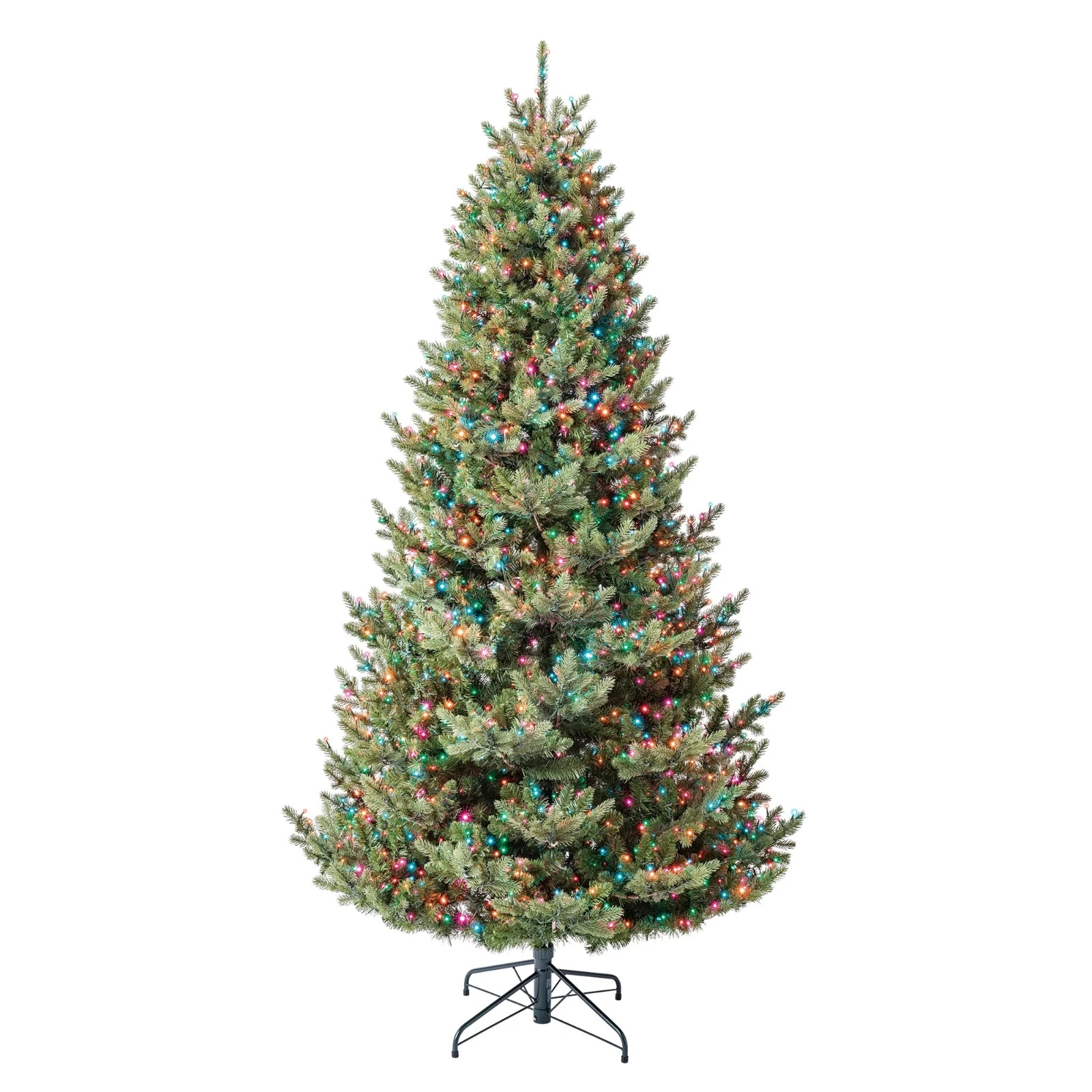 My Texas House 6.5' Pre-Lit Grand Spruce Green Artificial Christmas Tree with Lu My Texas House 6.5' Pre-Lit Grand Spruce Green Artificial Christmas Tree with Lu