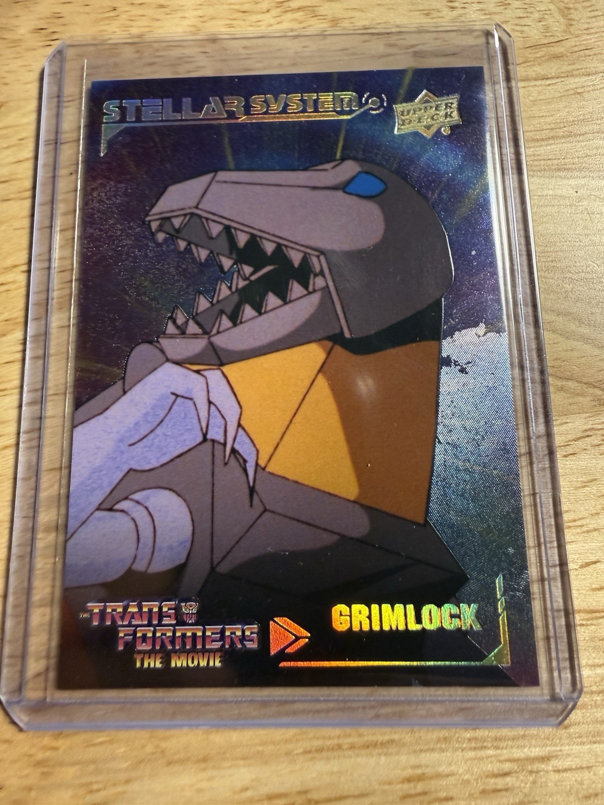 Upper Deck 2026 Transformers The Movie GRIMLOCK Stellar System SUPERNOVA /99 Upper Deck 2026 Transformers The Movie GRIMLOCK Stellar System SUPERNOVA /99