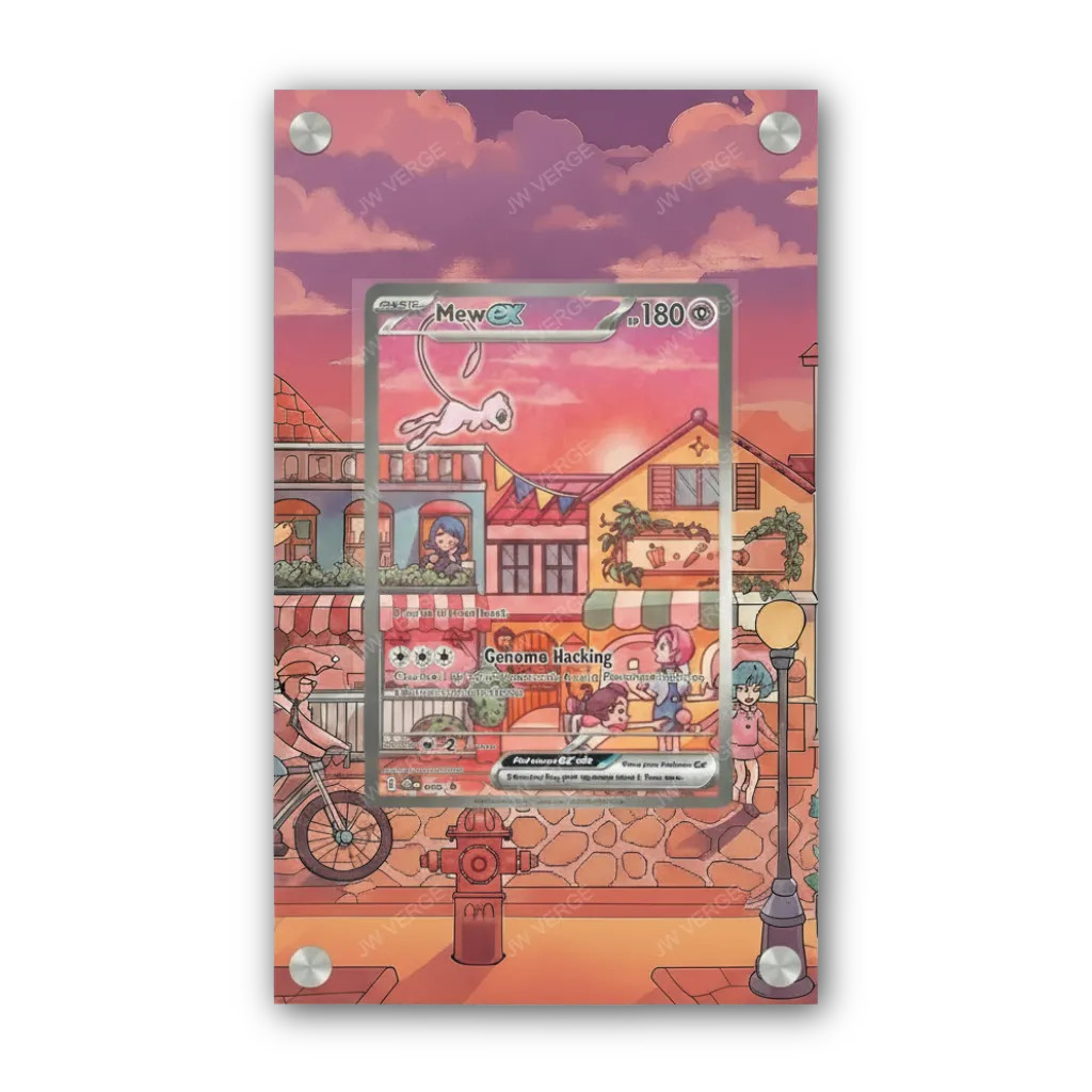Mew EX 053 - Exclusive Pokémon Extended Artwork Display Case Mew EX 053 - Exclusive Pokémon Extended Artwork Display Case