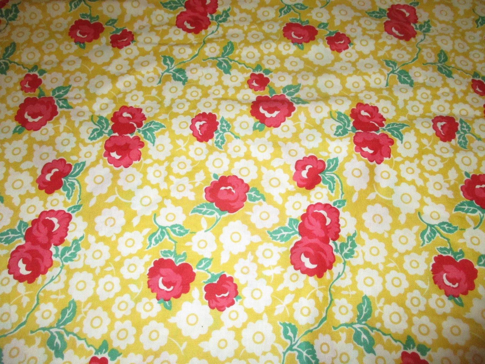 5 1/2 Yards Granny's Favorite Feedsacks Vintage Cotton Fabric Chanteclaire 5 1/2 Yards Granny's Favorite Feedsacks Vintage Cotton Fabric Chanteclaire