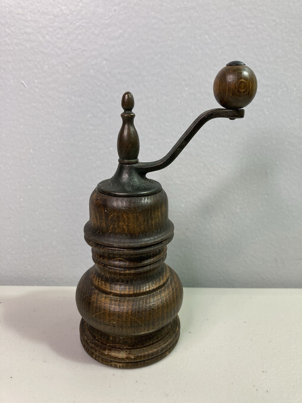 Zassenhaus West Germany Vintage Wood Pepper Mill Grinder Crank Handle Working Zassenhaus West Germany Vintage Wood Pepper Mill Grinder Crank Handle Working