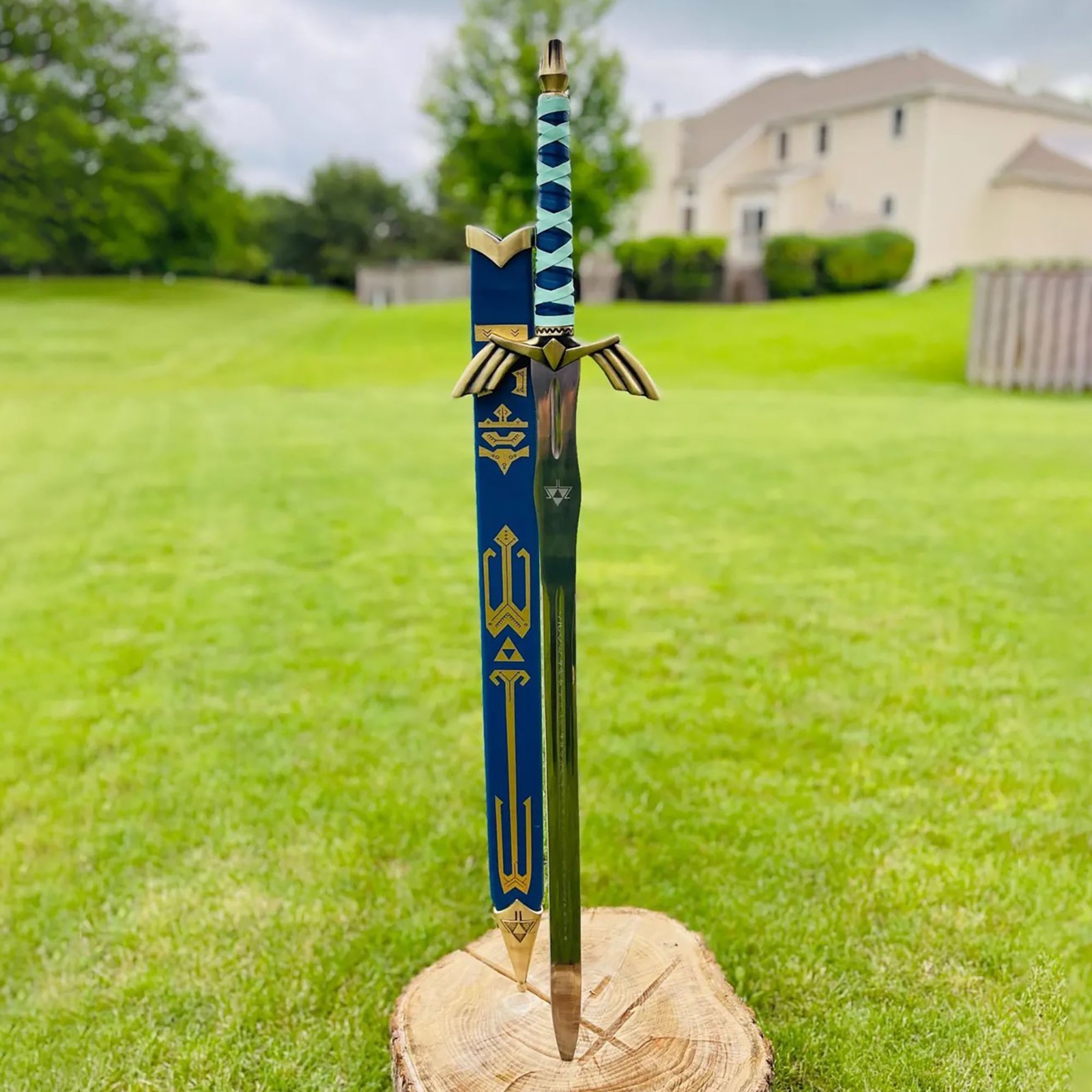 Handmade Legend of Zelda Master Sword, Skyward Sword 41" Stainless Steel Replica Handmade Legend of Zelda Master Sword, Skyward Sword 41" Stainless Steel Replica