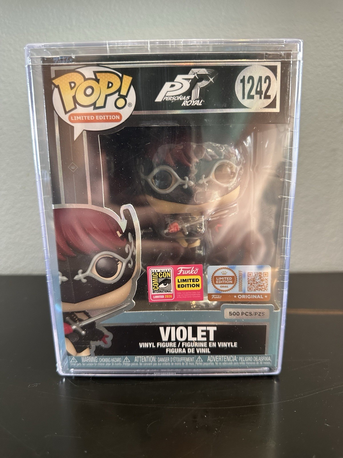 SDCC 2026 Funko Pop Exclusive Violet PS5 w/ SDCC Official Sticker Only 500 Grai SDCC 2026 Funko Pop Exclusive Violet PS5 w/ SDCC Official Sticker Only 500 Grai
