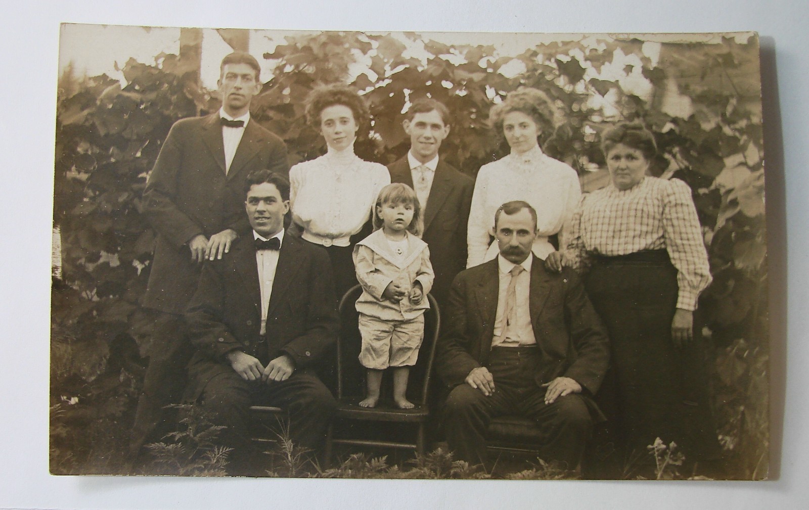 RPPC 1904-1918 Family Photo Postcard Real Photo B&W Unposted RPPC 1904-1918 Family Photo Postcard Real Photo B&W Unposted