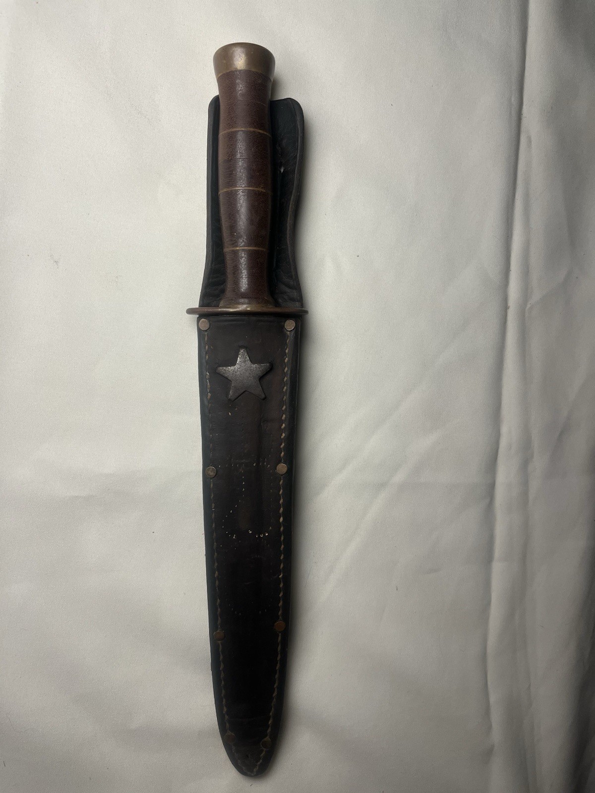Vintage Southern Star Theater Knife Stacked V42 Stiletto Arkansas Toothpick WWII Vintage Southern Star Theater Knife Stacked V42 Stiletto Arkansas Toothpick WWII