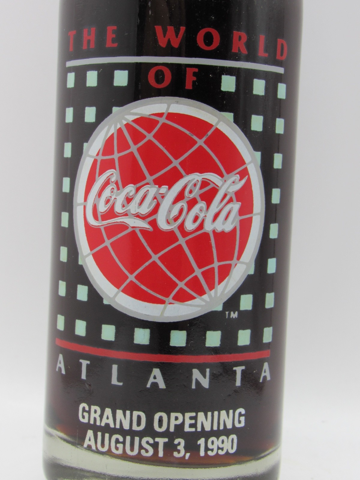 GRAND OPENING World of Coca Cola - Coca Cola Bottle - August 3, 1990 GRAND OPENING World of Coca Cola - Coca Cola Bottle - August 3, 1990