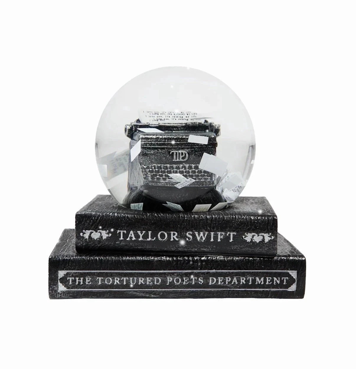 Taylor Swift TTPD The Tortured Poets Department Snow Globe **BRAND NEW IN BOX Taylor Swift TTPD The Tortured Poets Department Snow Globe **BRAND NEW IN BOX