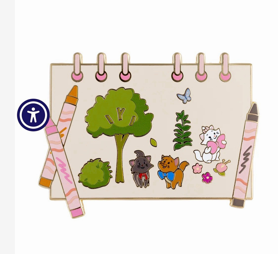 PRE SALE PALM Disney Crayon Classics The Aristocats Jumbo Collectible