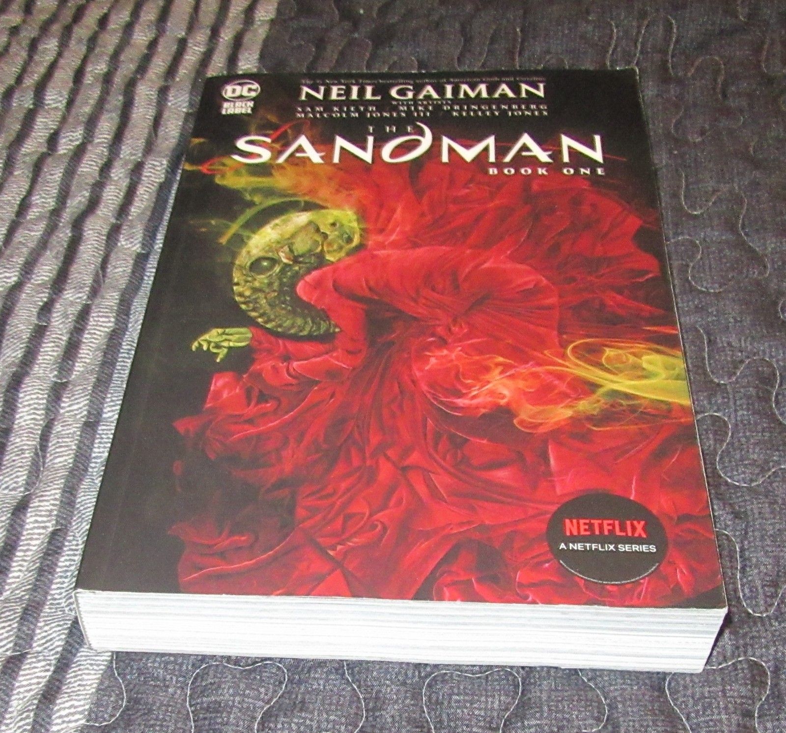 DC Comics The Sandman Book One Volume 1 Black Label Graphic Novel by Neil Gaiman