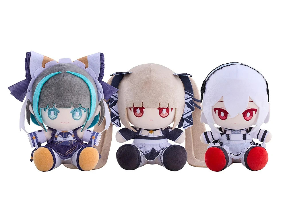 NEW Azur Lane Cheshire Formidable Sirius Puni Puni Plush Set Solarain NEW Azur Lane Cheshire Formidable Sirius Puni Puni Plush Set Solarain