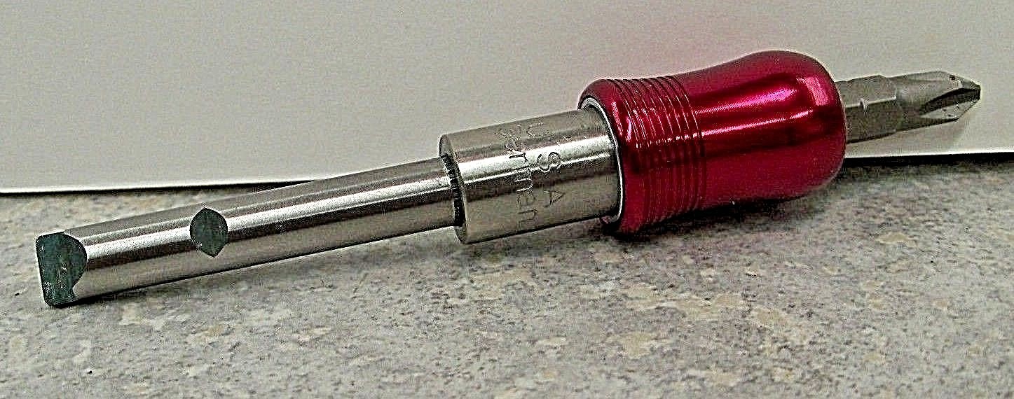 Hex Bit Adapter & No. 2 Phillips Bit For Stanley Yankee North Bros 133 233 135 Hex Bit Adapter & No. 2 Phillips Bit For Stanley Yankee North Bros 133 233 135
