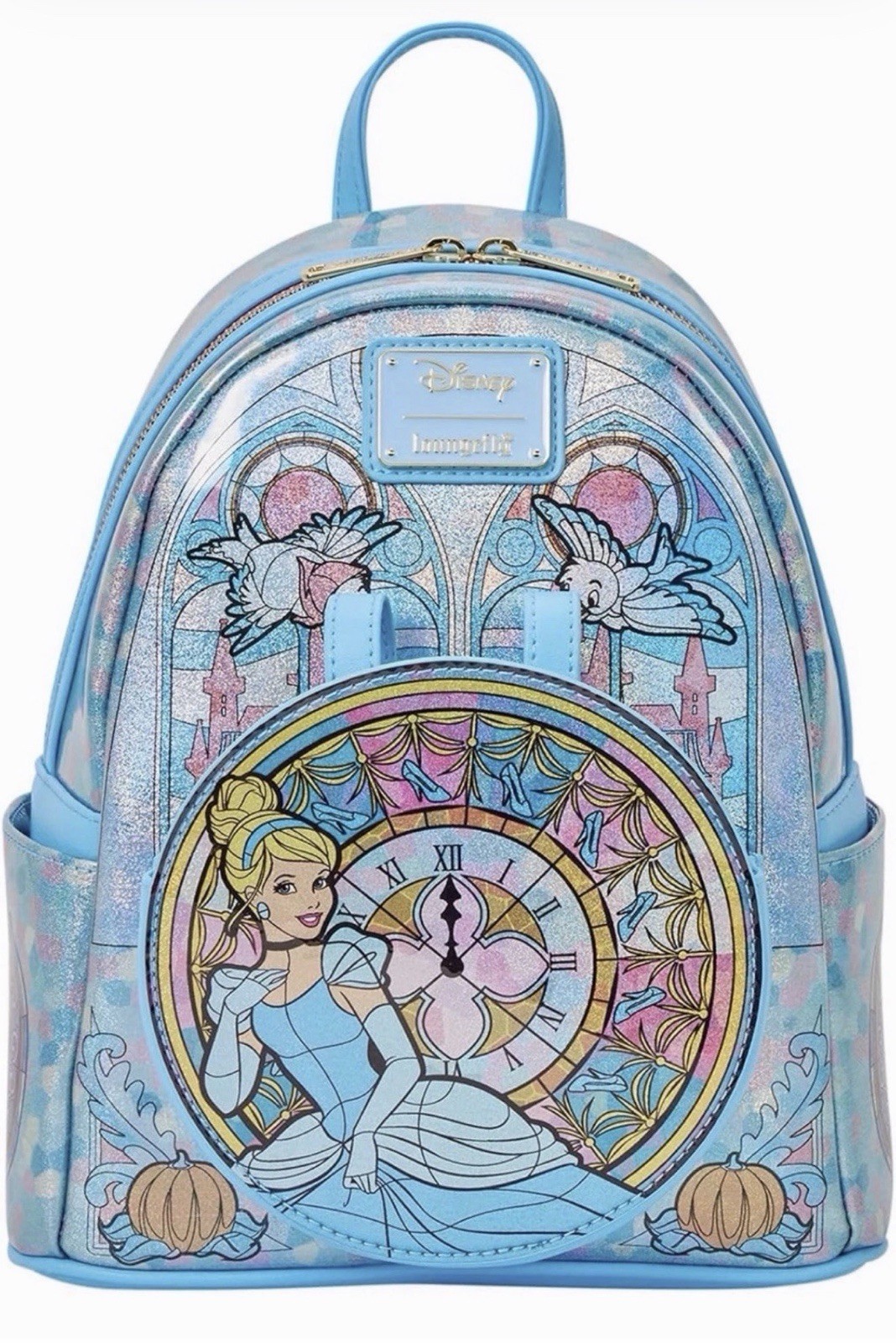 Loungefly Disney Princess Cinderella Stained Glass Mini Backpack NWT Loungefly Disney Princess Cinderella Stained Glass Mini Backpack NWT