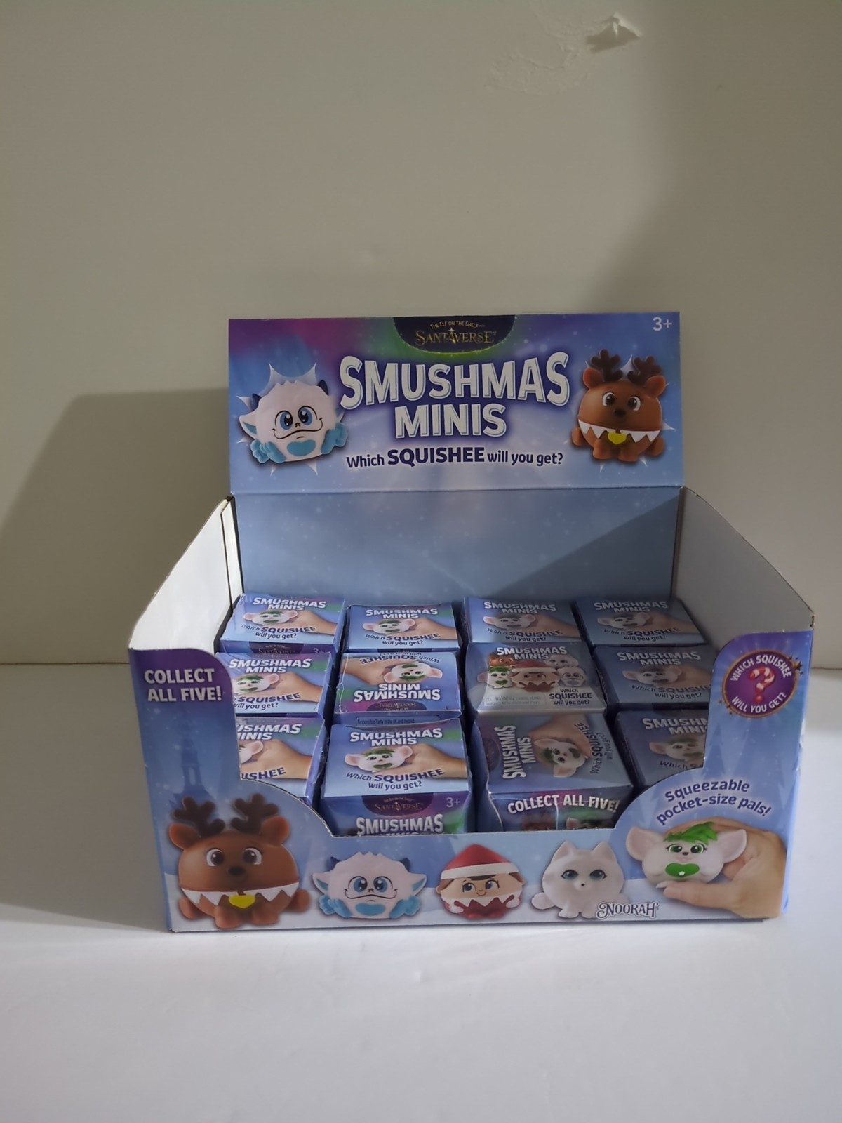 Elf on the Shelf Santaverse Smushmas Minis Mystery Squishy Blind Box 4 Pack Elf on the Shelf Santaverse Smushmas Minis Mystery Squishy Blind Box 4 Pack