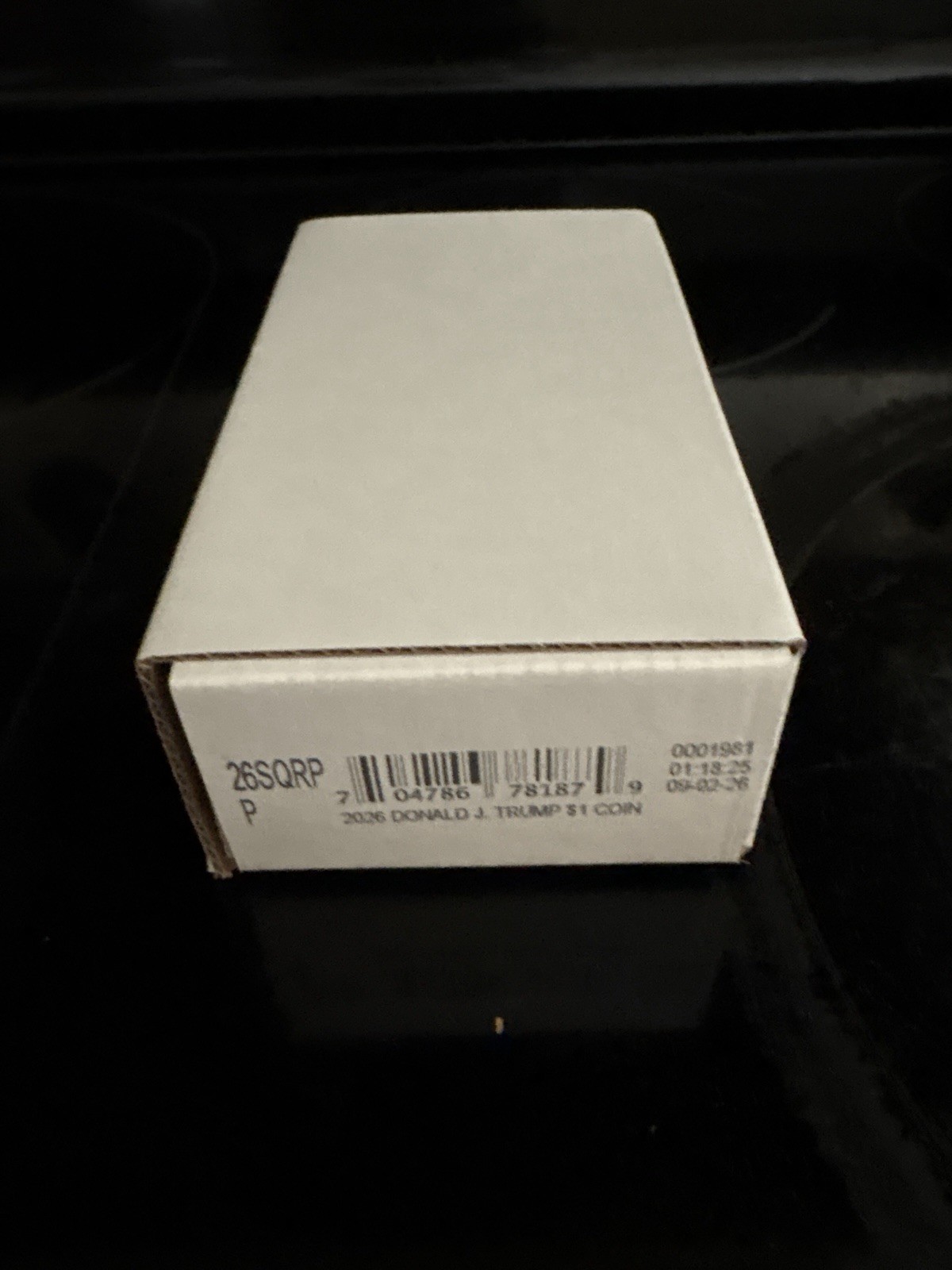 Semiquincentennial Donald J Trump 2026 $1 Coin SEALED BOX 25 COIN ROLL - PRIVY?? Semiquincentennial Donald J Trump 2026 $1 Coin SEALED BOX 25 COIN ROLL - PRIVY??