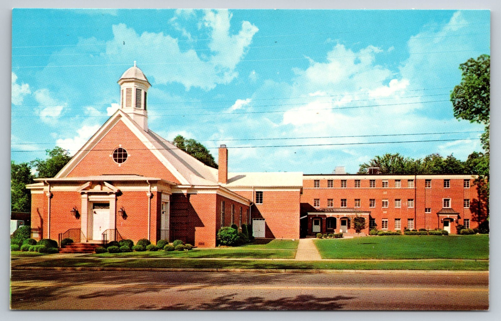 Dublin Georgia Jefferson Street Baptist Church Vintage Postcard GA