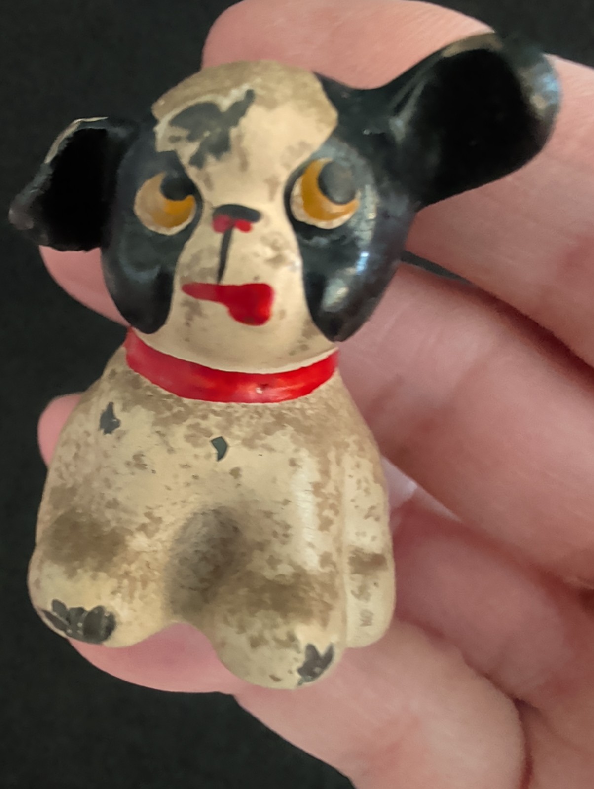 Antique 1924 Signed Dated Cast Iron Boston Terrier Dog Figurine Paperweight... Antique 1924 Signed Dated Cast Iron Boston Terrier Dog Figurine Paperweight...