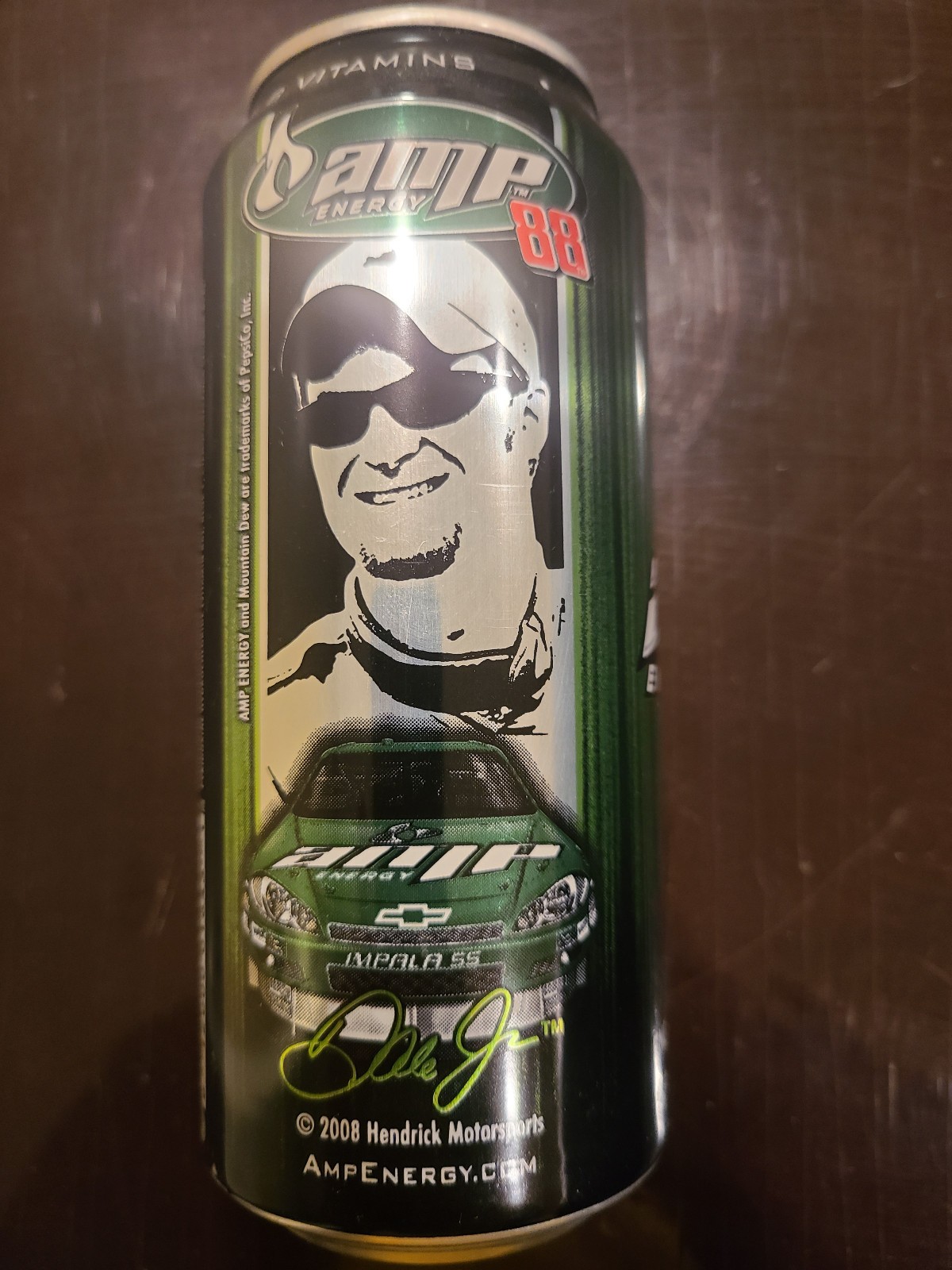 2008 amp ENERGY Mountain Dew can Dale Earnhardt Jr. #88 Chevy Impala 2008 amp ENERGY Mountain Dew can Dale Earnhardt Jr. #88 Chevy Impala