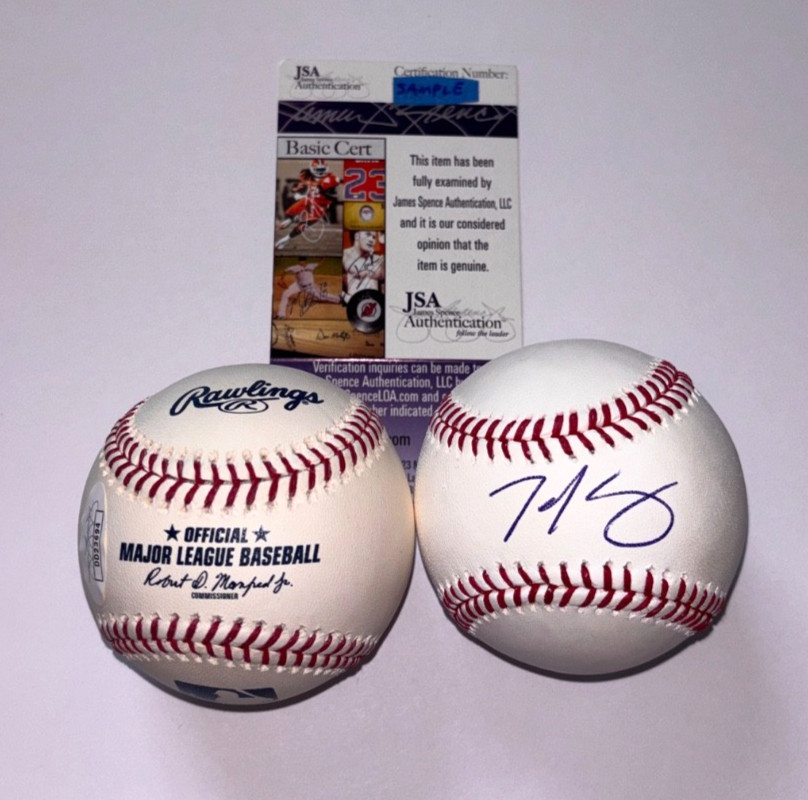 SENATOR TED CRUZ SIGNED MLB BASEBALL ROMLB UNITED STATES US CONGRESS TEXAS JSA