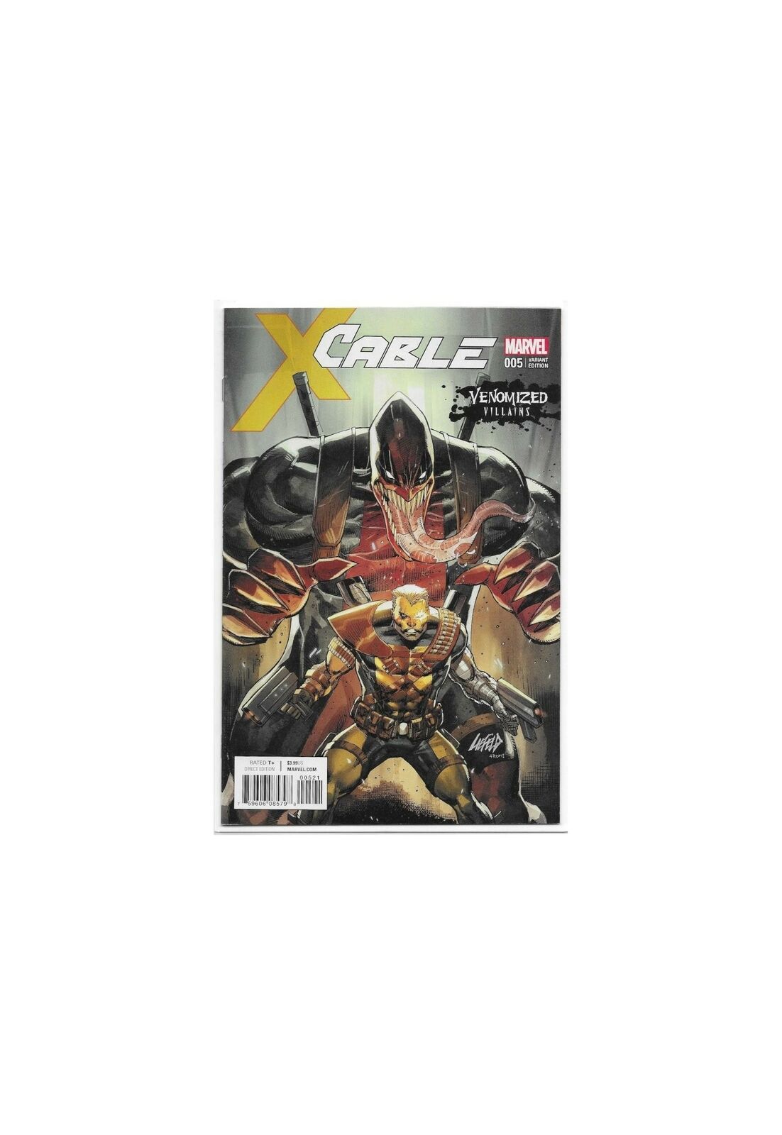Cable #5 Venomized Deadpool Variant