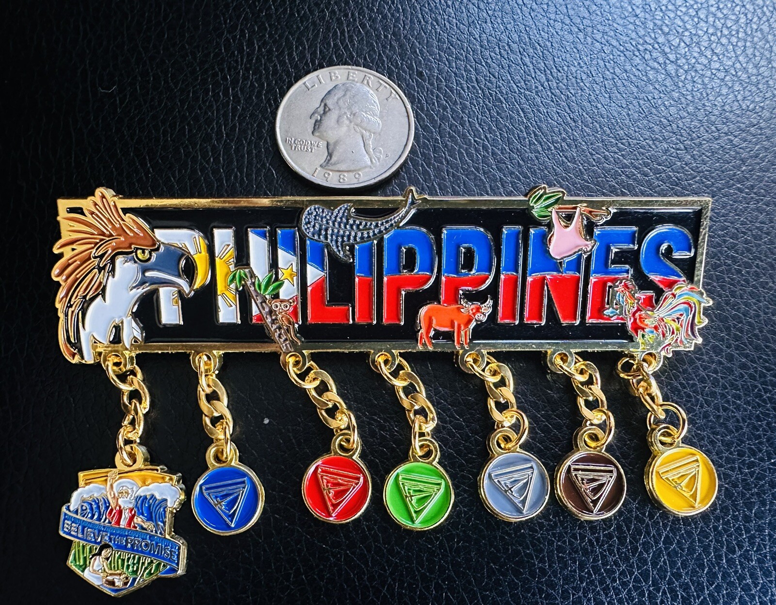 Believe The Promise 2024 SDA Pathfinder Camporee Pin 🇵🇭 Dangler