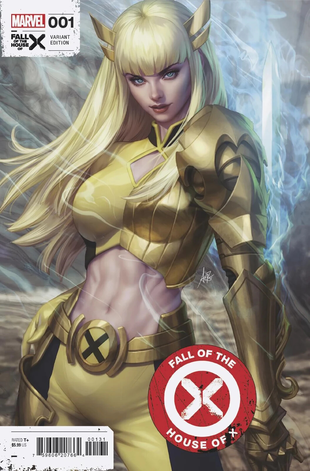 FALL OF THE HOUSE OF X #1 (STANLEY "ARTGERM" LAU VARIANT) COMIC BOOK ~ Marvel FALL OF THE HOUSE OF X #1 (STANLEY "ARTGERM" LAU VARIANT) COMIC BOOK ~ Marvel
