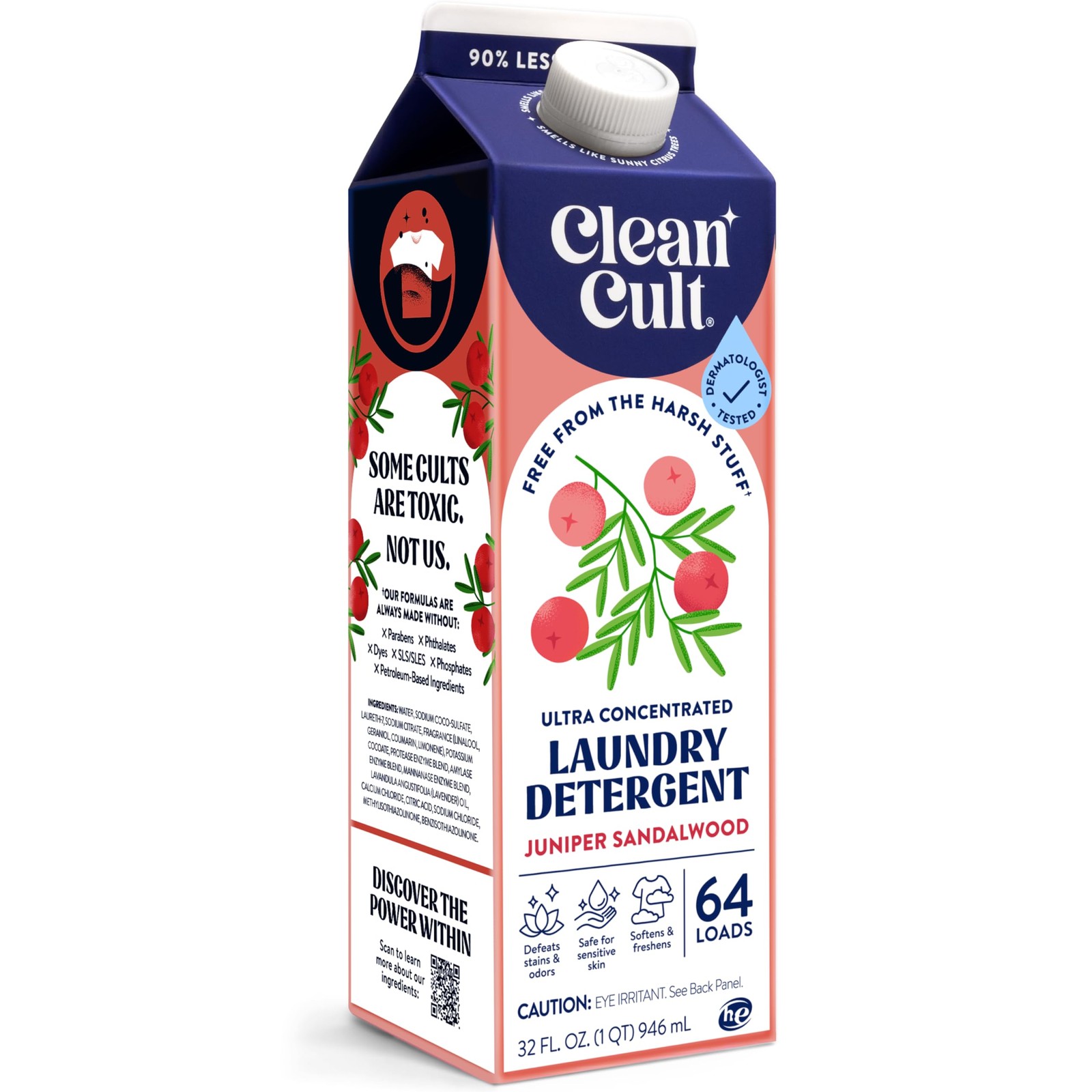 Ultra Concentrated Liquid Laundry Detergent Soap, 64 32 Fl Oz (Pack of 1) Ultra Concentrated Liquid Laundry Detergent Soap, 64 32 Fl Oz (Pack of 1)