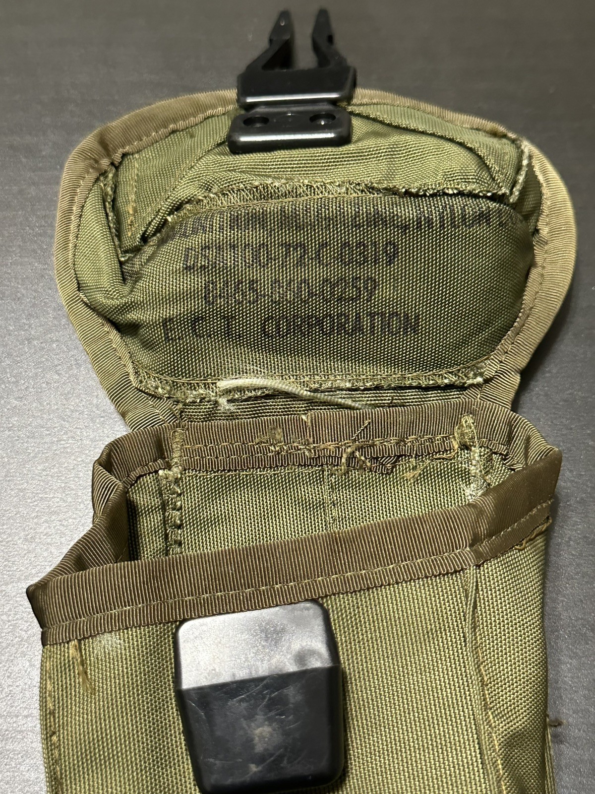 USGI USMC Vietnam Era M1967 Nylon Mike 14 Pouch OD ALICE NSN 8465-860-0259 1972 USGI USMC Vietnam Era M1967 Nylon Mike 14 Pouch OD ALICE NSN 8465-860-0259 1972