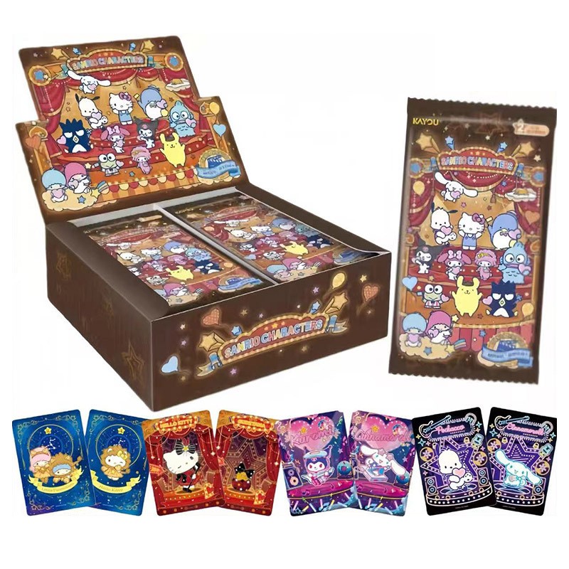 New Sanrio Characters Collection Trading Card Sealed Box Booster Box - 30 Packs New Sanrio Characters Collection Trading Card Sealed Box Booster Box - 30 Packs