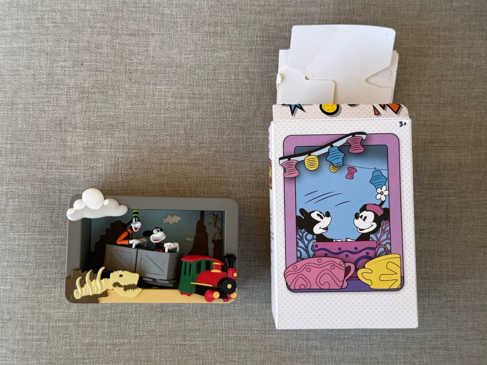 Mickey Mouse and Friends Disney Parks Diorama Big Thunder Mountain Figurine Mickey Mouse and Friends Disney Parks Diorama Big Thunder Mountain Figurine