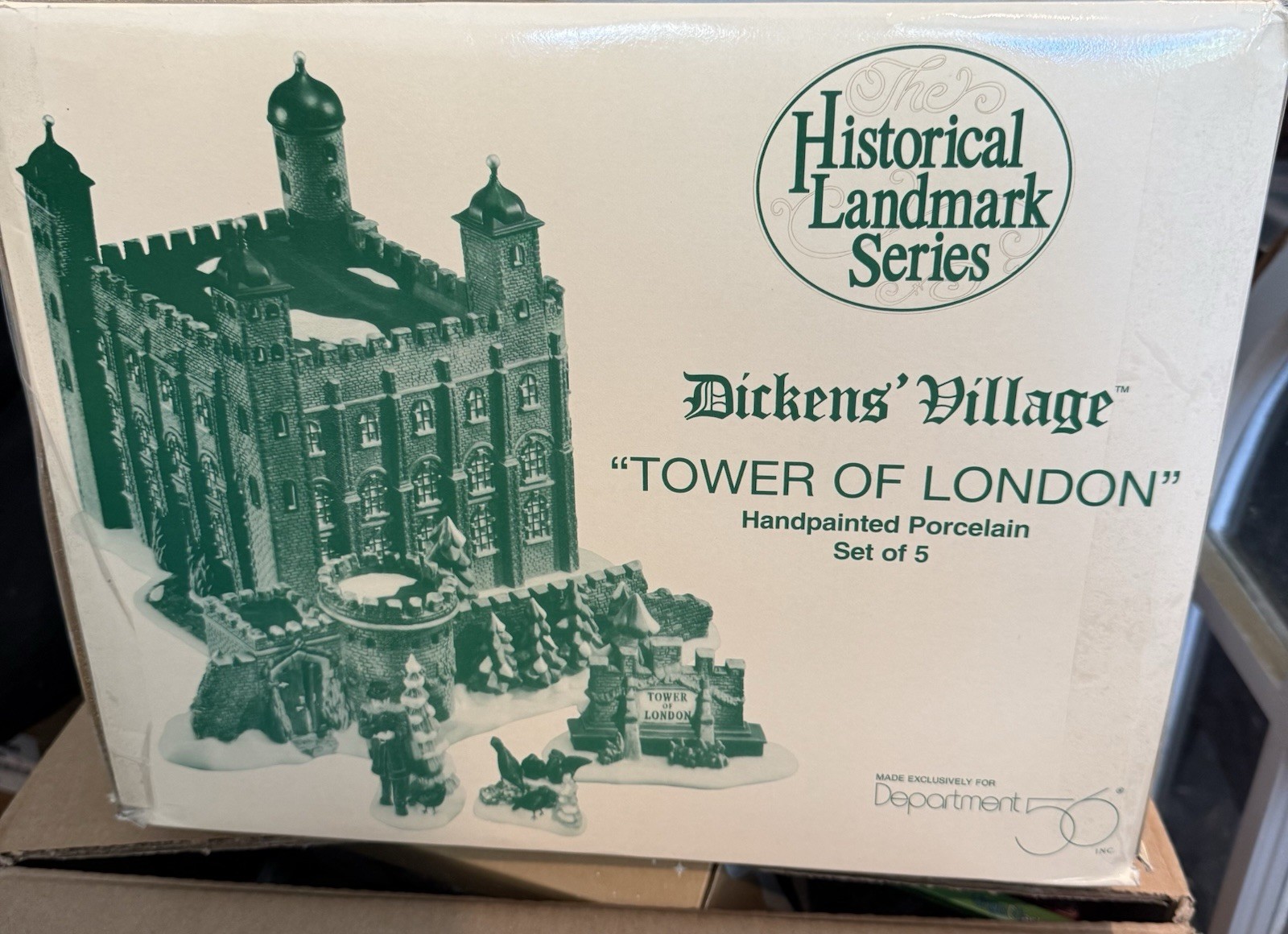 Dept 56 Dickens’ Village Tower of London – Historical Landmark Series  (58500)